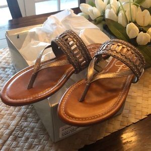 Jessica Simpson Ridgely Sandals size 10 Suede